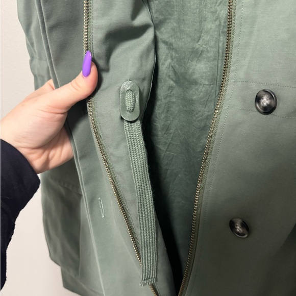 Nordstrom Cotton Utility Vest In Green Duck - Picture 10 of 10